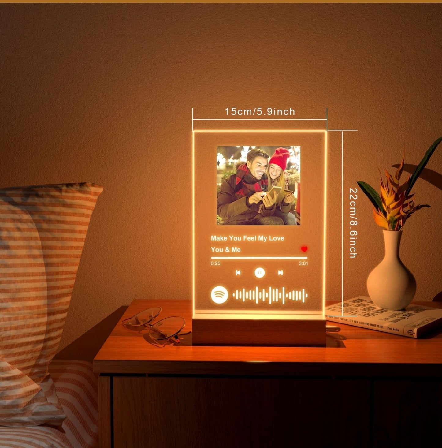 Spotilight™ - The LED Song Cover Photo Frame