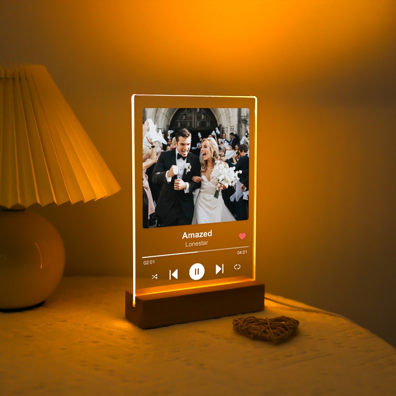 Spotilight™ - Le cadre photo LED pour reprise de chanson